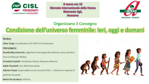 Condizione dell’universo femminile: ieri, oggi e domani