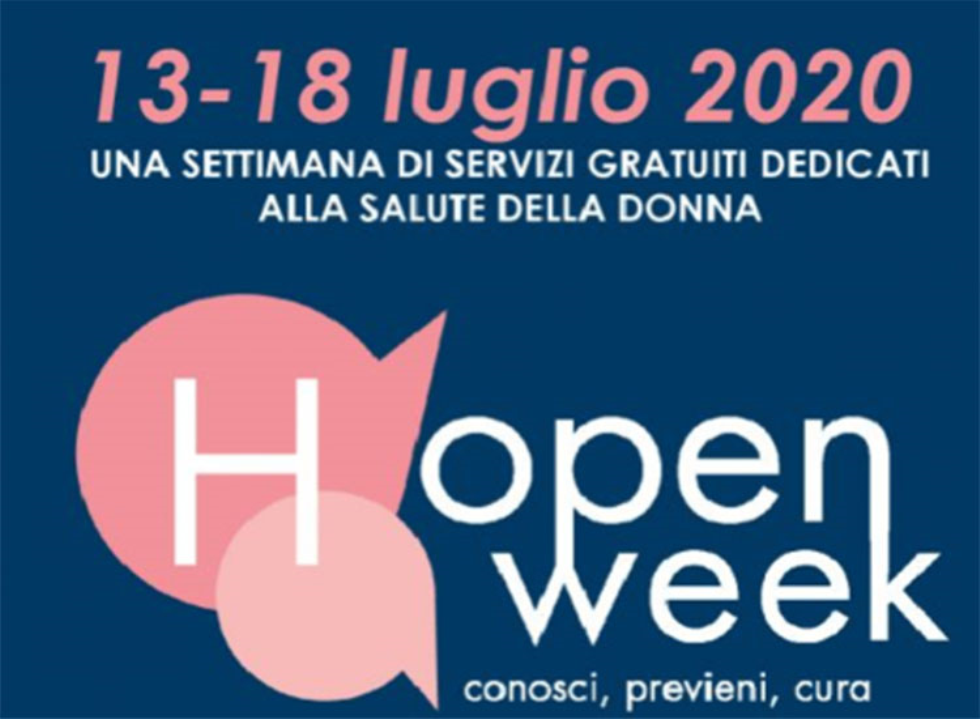 (H)Open Week: dal 13 al 18 luglio visite gratuite alle donne negli ospedali Bollini Rosa